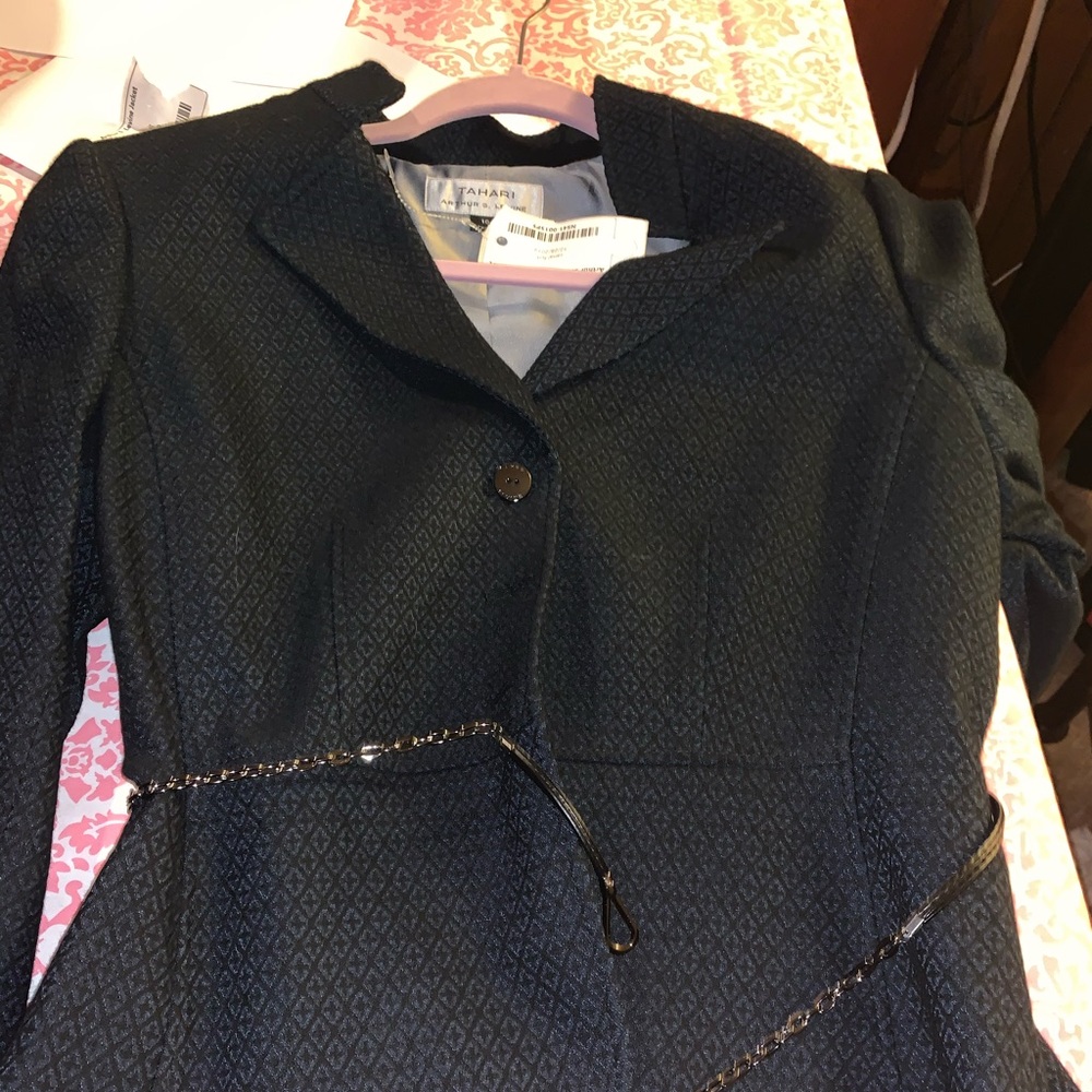 Women's Tahari Arthur S. Levine Blazer w/ Belt